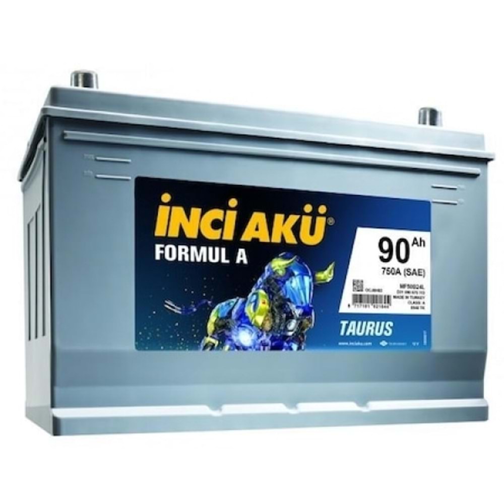 12V90AH Formul A Taurus ( Ters Kutup ) D31 İNCİ
