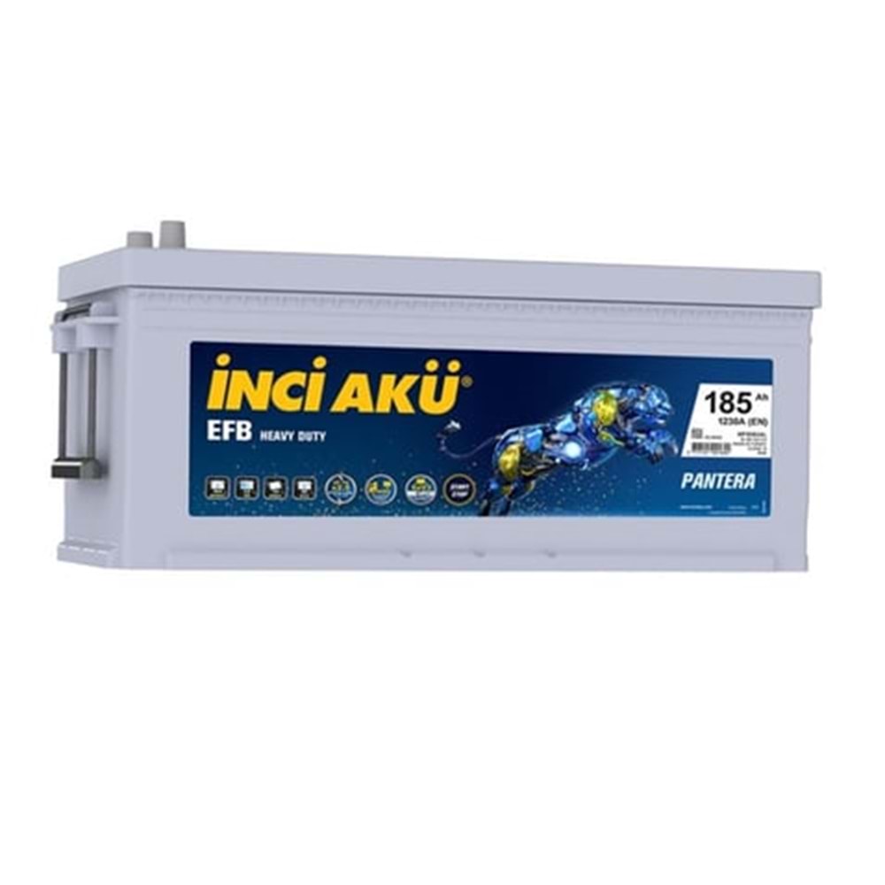 12V185AH Start-Stop EFB Pantera B İNCİ