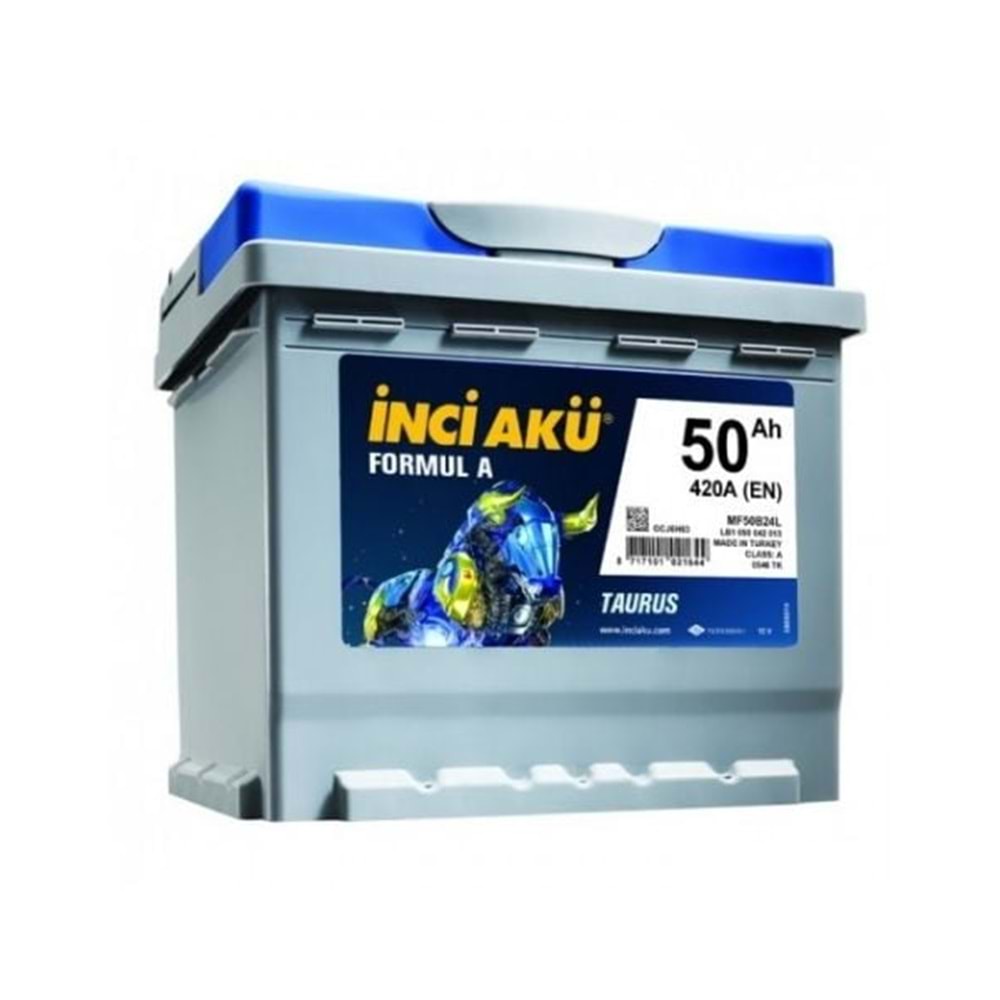 12V50AH Formul A Taurus ( Alçak ) LB1 İNCİ