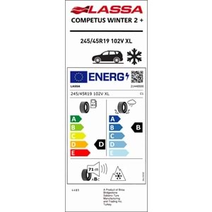 245/45R19 COMPETUS WINTER 2 + 102V XL M+S / SFM LS