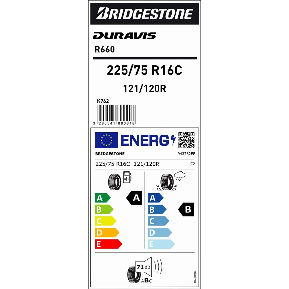 225/75R16 R660 121/120R BS
